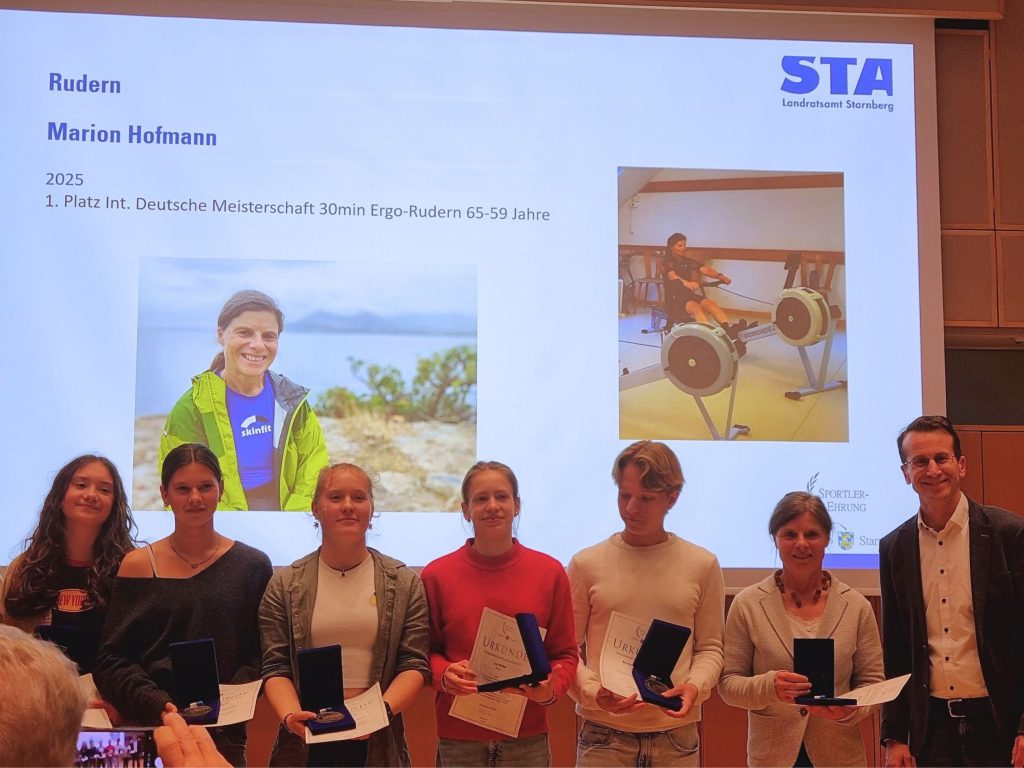 Ehrung für unsere Rudersparte: Sportlerehrung des Landkreises Starnberg 2026